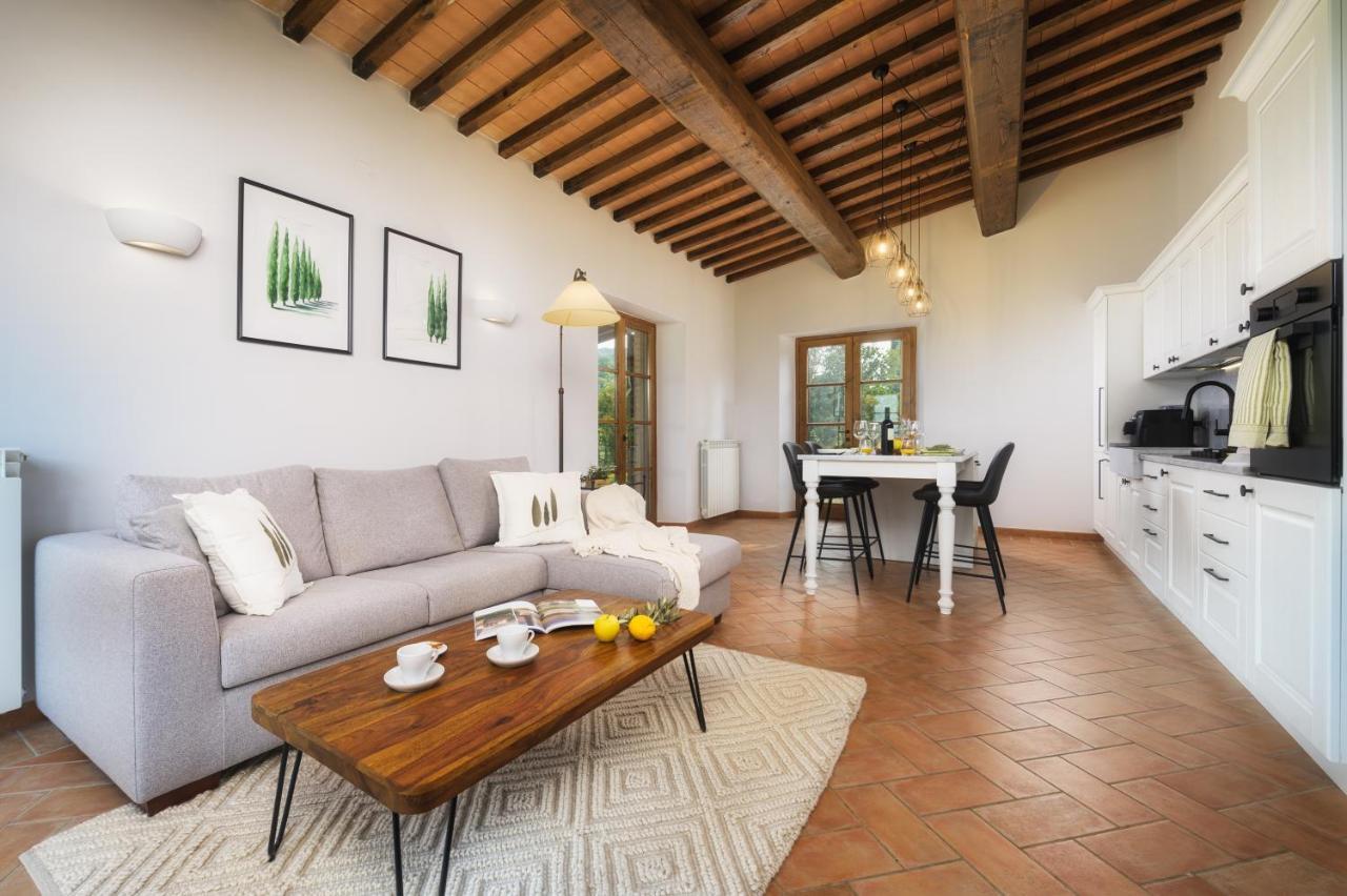 Casa Ora D'Oro - Panoramic Views / Pool / Private Garden Villa Trequanda Eksteriør billede