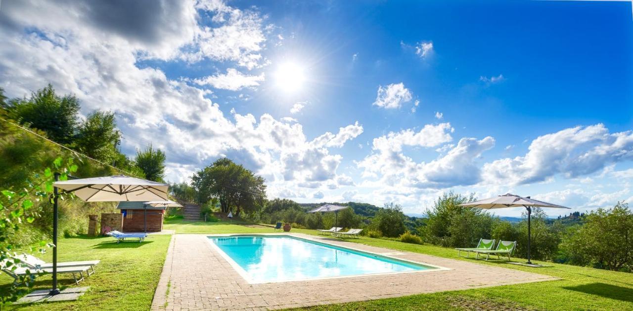 Casa Ora D'Oro - Panoramic Views / Pool / Private Garden Villa Trequanda Eksteriør billede