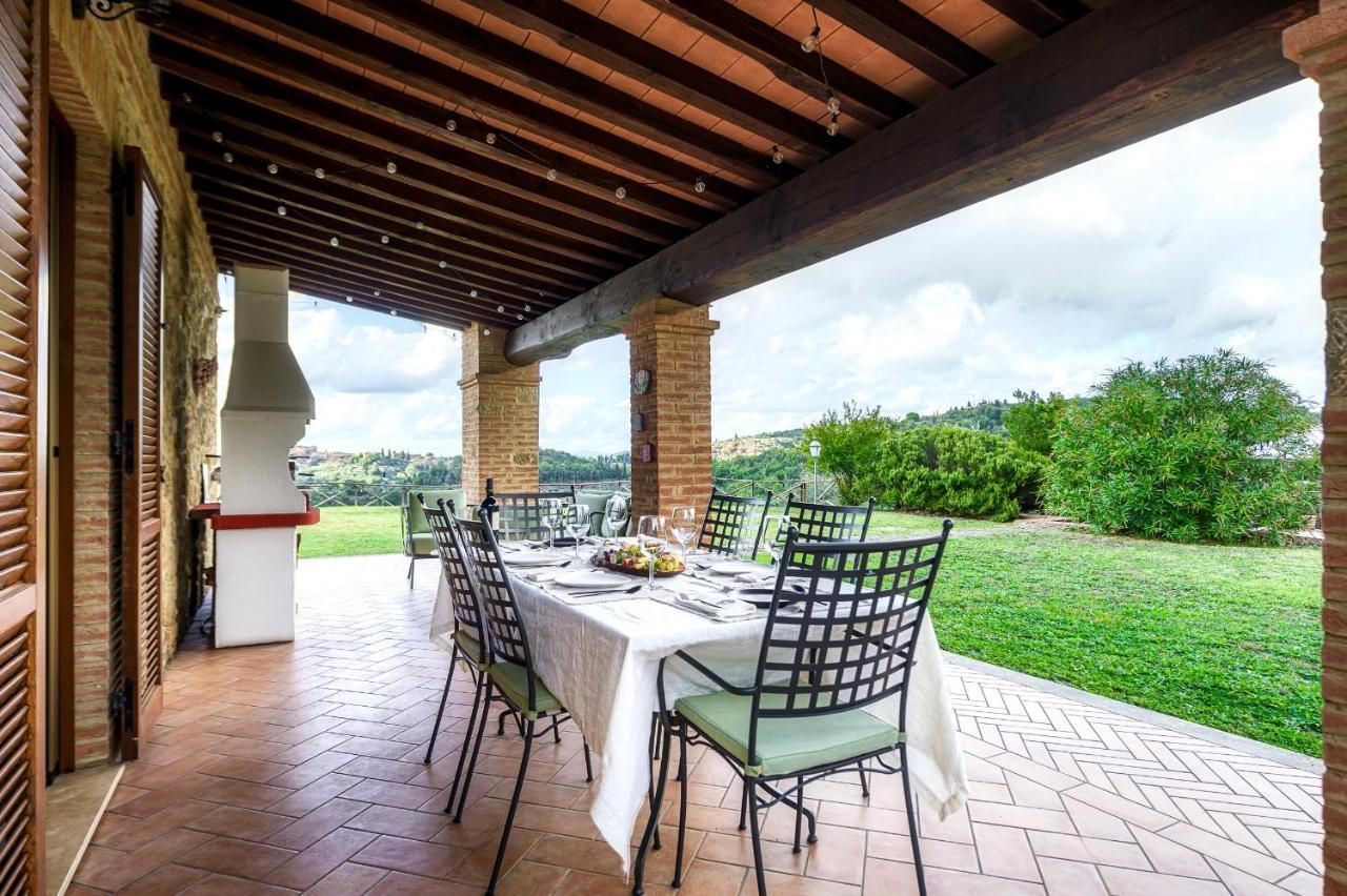 Casa Ora D'Oro - Panoramic Views / Pool / Private Garden Villa Trequanda Eksteriør billede