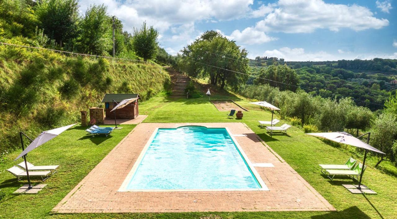 Casa Ora D'Oro - Panoramic Views / Pool / Private Garden Villa Trequanda Eksteriør billede