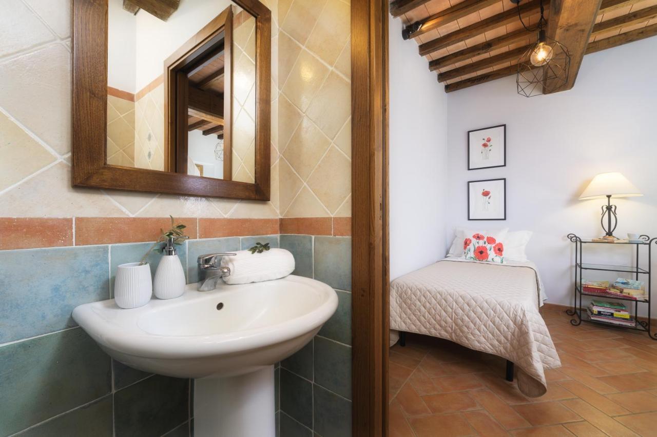 Casa Ora D'Oro - Panoramic Views / Pool / Private Garden Villa Trequanda Eksteriør billede